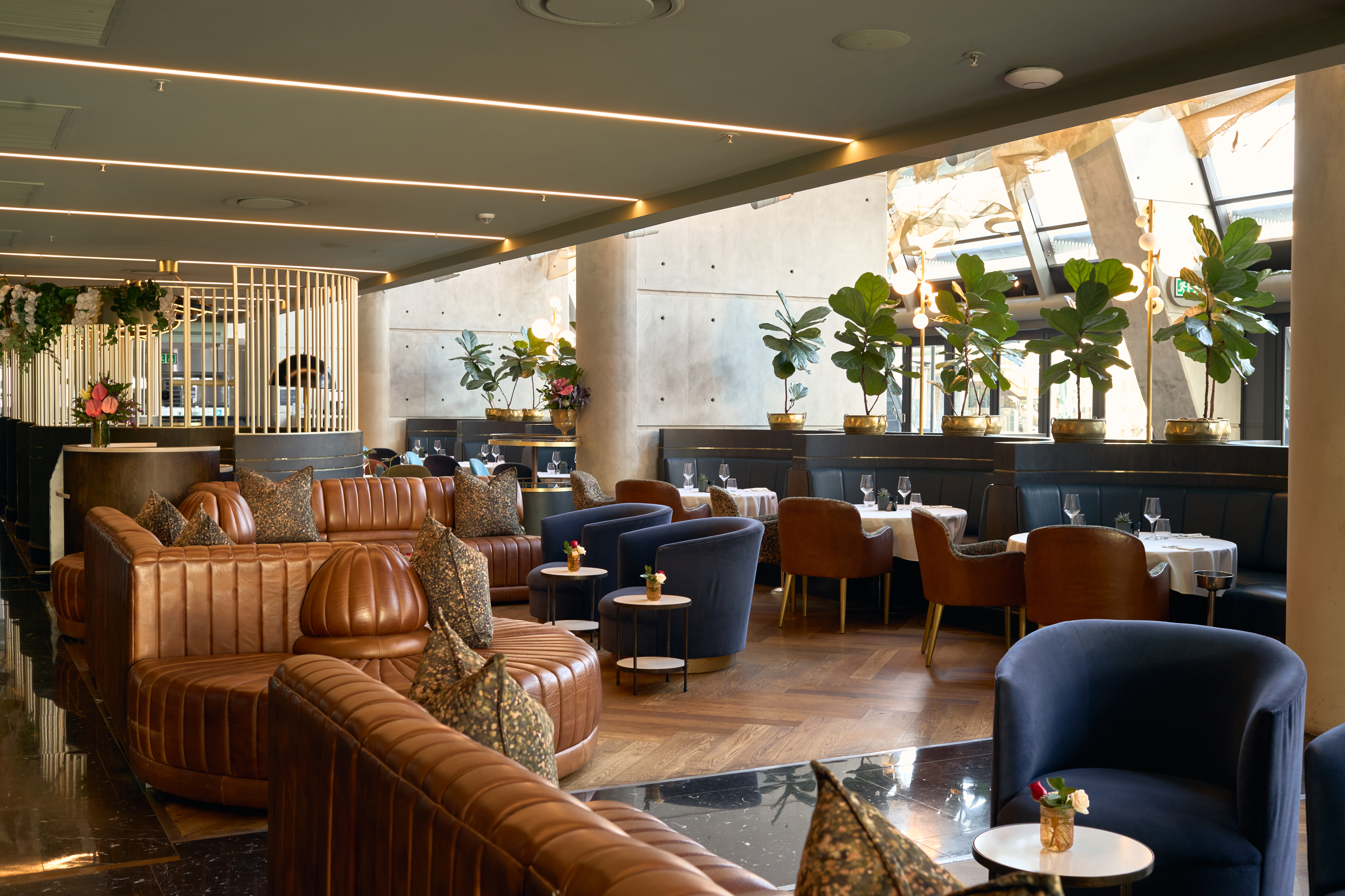 The bar seen from the dining room