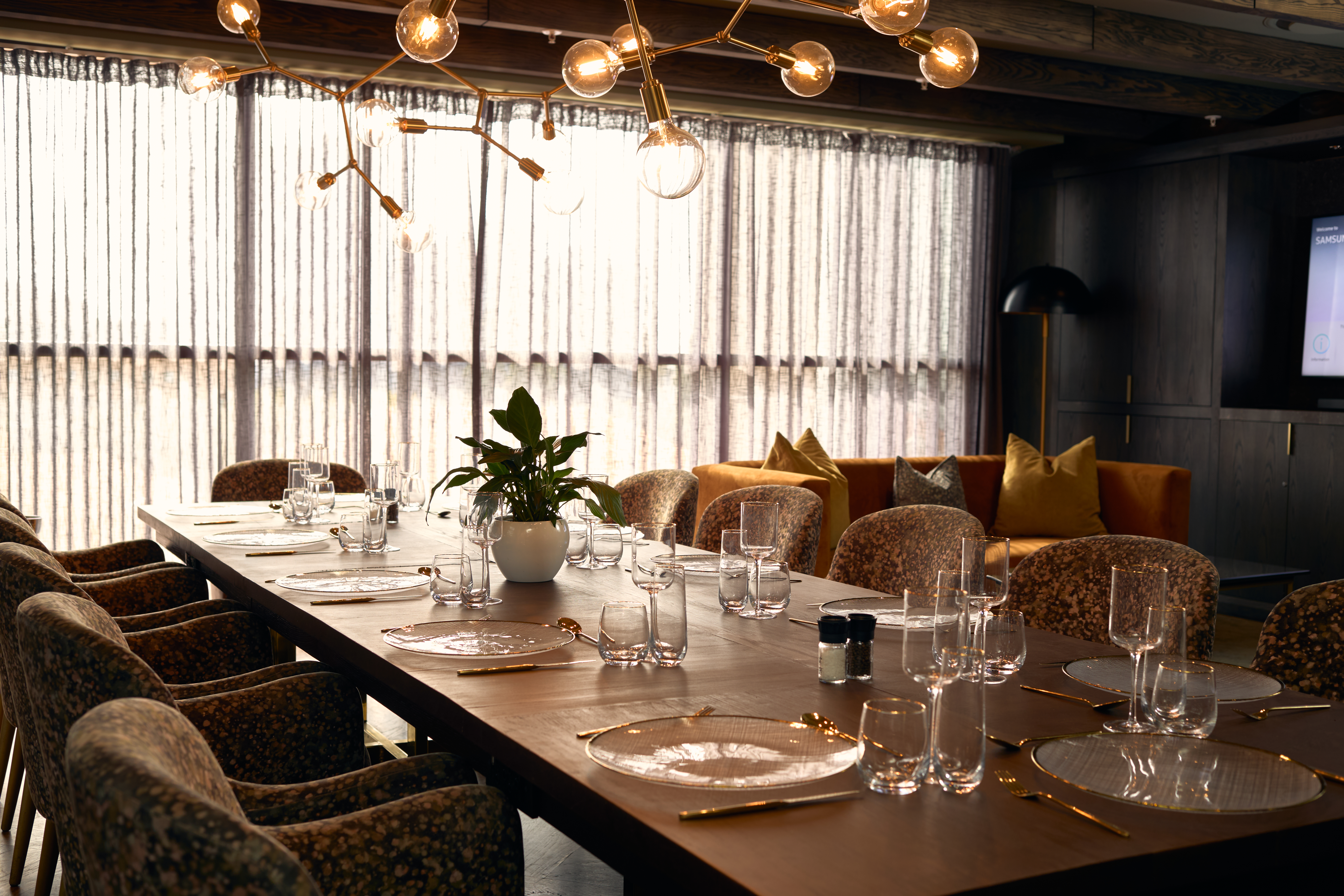 The Gilded Vault private dining room