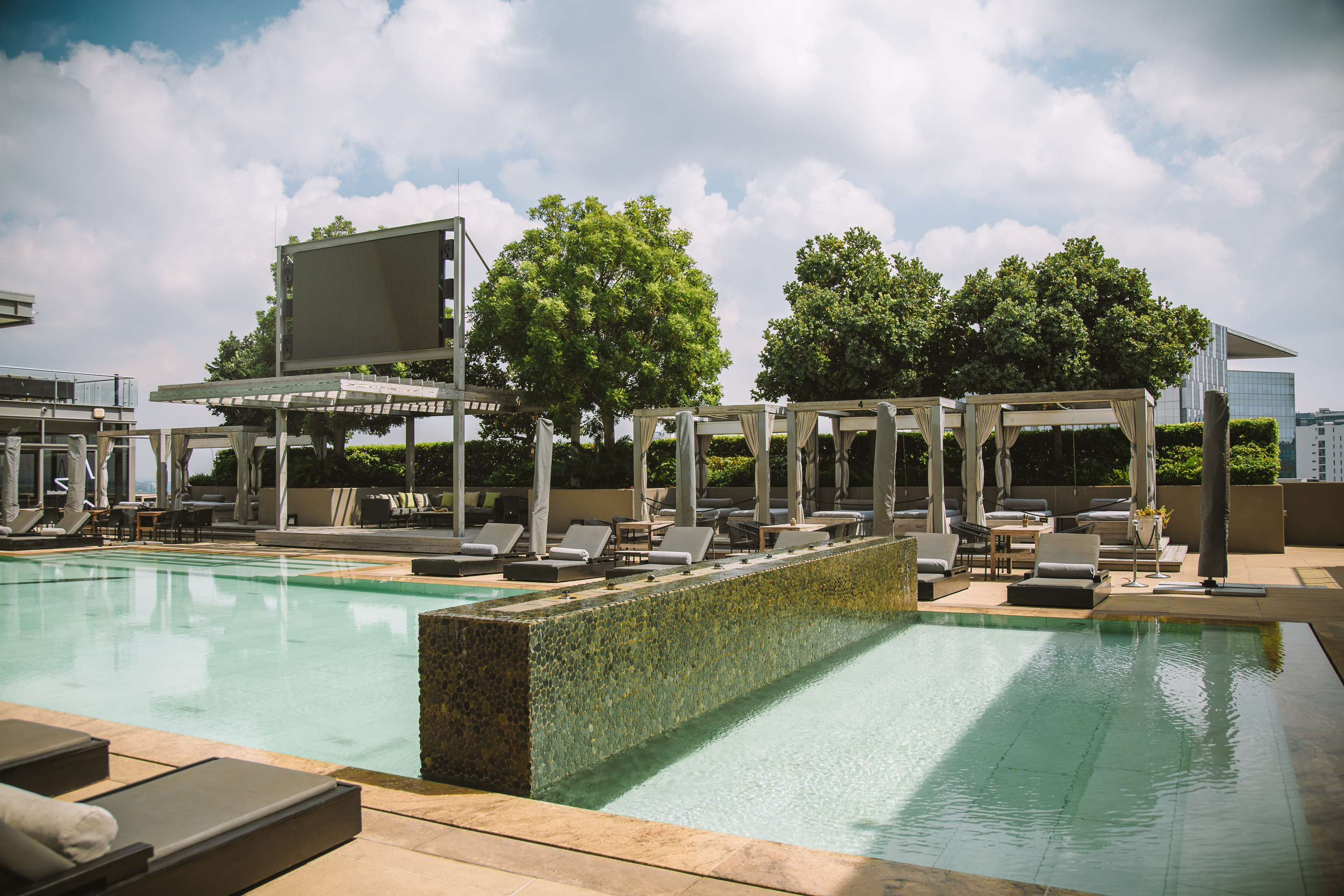 The Pool Deck at Aurum